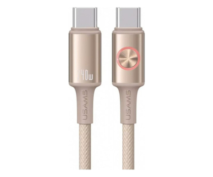 Kabel USAMS Kabel 240W USB-C do USB-C 1,2m tytanowy